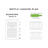 Купить встраиваемый винный шкаф Dunavox DAB-49.116DB.TO