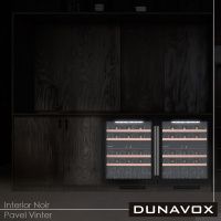 Купить встраиваемый винный шкаф Dunavox DAU-39.121DW